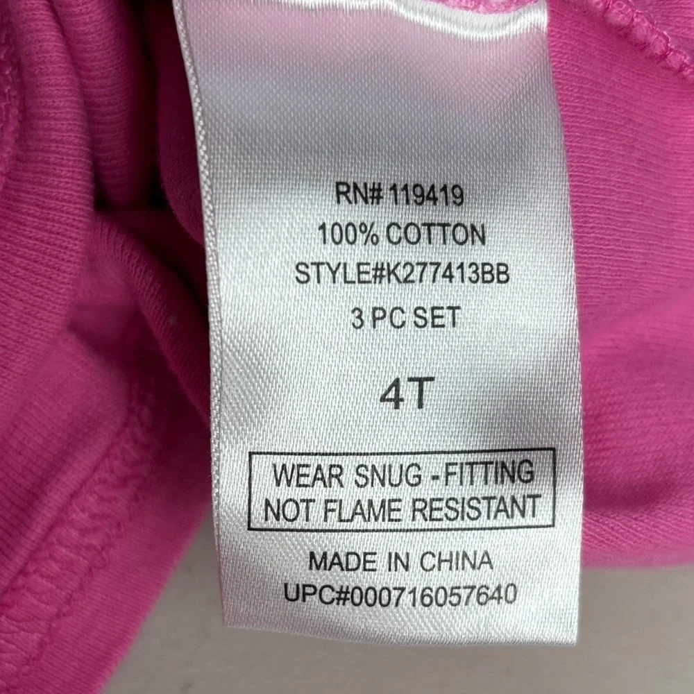 Barbie 100% Cotton Pink Pajama Set for Kids